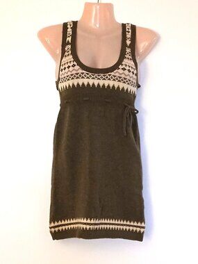 Y2K Vintage Talula by Aritzia Fair Isle Vest 100% Lambswool XXS